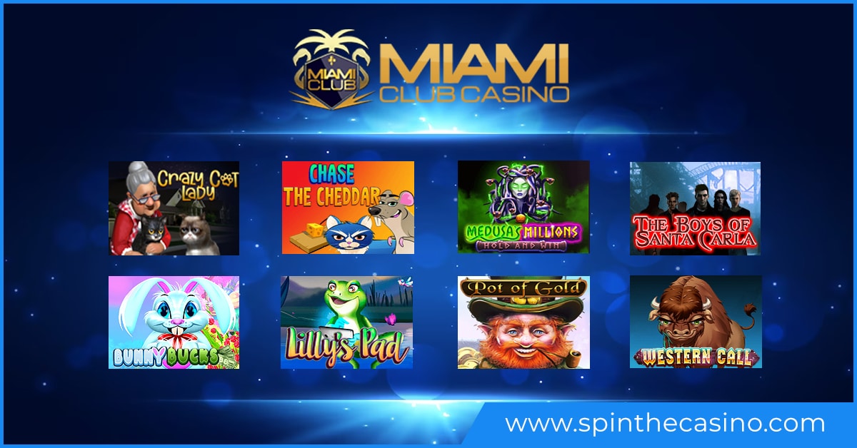 Progressive jackpots available in Miami Club online casino Progressive jackpots available in Miami Club online casino